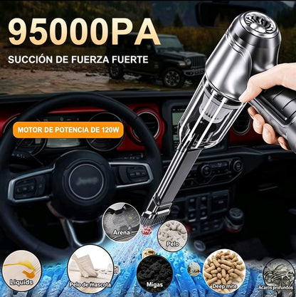 VortexVac™ Pro |Aspiradora con una potencia de 95000 PA, Limpieza Profunda en Segundos para Casa y Hogar