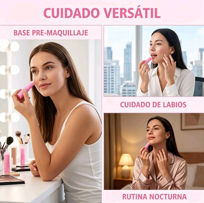 Bálsamo hidratante facial en barra