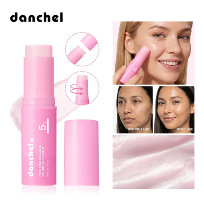 Collagen Moisturizing Cream Stick Hydrating Non-Greasy Instant Touch-Ups for Dewy Plump Skin Radiant Finish Korean Cosmetics